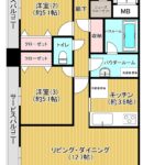 空室になり、室内写真追加しました‼️🌟【ジ・オーシャンテラス豊崎】角部屋☆オーシャンビュー物件☆カフェラウンジ付き、アウトレットモールあしびなーも徒歩5分以内♪お気軽にお問合せ下さい🎵 画像2